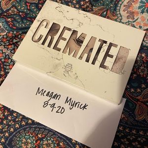 Jeffree Star Cremated palette